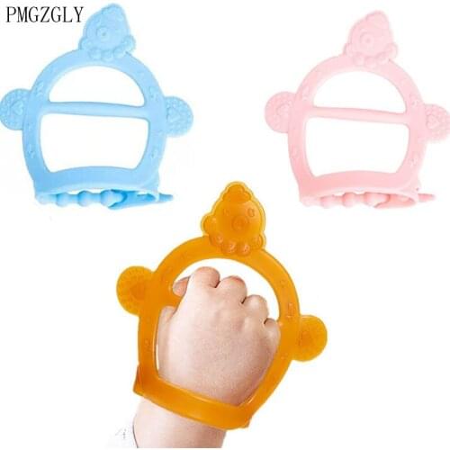 30 Colour Silicone Baby Pacifier Feeder Cartoon Animal Infant Nipple Holder Newborn Fruit pacifier feeding Silicona nipple bit