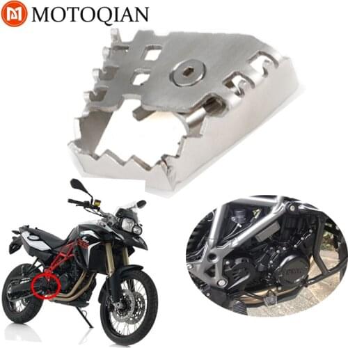 Foot Brake Enlarge Extension for BMW F800GS F700GS F650GS 2008-2015 2016 2017 2018 Stainless Steel Foot Brake Lever Expand Pad