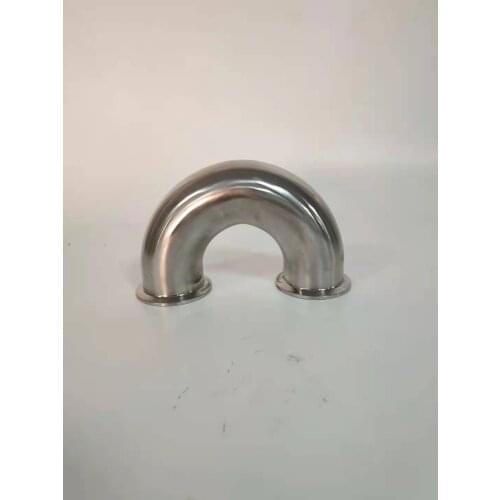 Clamp 2" (51) Tri Clamp OD64mm Stainless Steel304 180 Degree Elbow Pipe Fitting