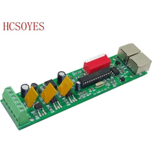 1 pcs/lots) 3 Channel 3CH with RJ45 DMX512 LED Decoder RGB controller use for led lamp led strip
