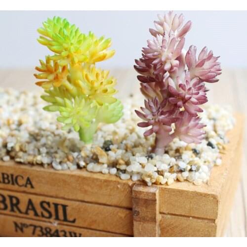 7.5cm Artificial Succulent Plants Simulation Plants Home Garden Office Decoration Fake Flower plantas artificiais