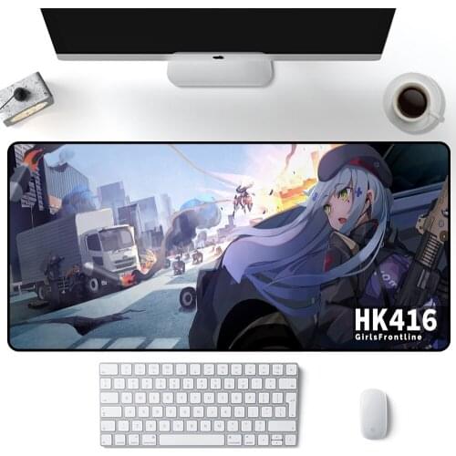 Anime Mouse Pad Gaming Table Mat Gamer Girl Pc Accessories Mouse Mats Mousepad Xxl Carpets Extended Pad on The Table Office