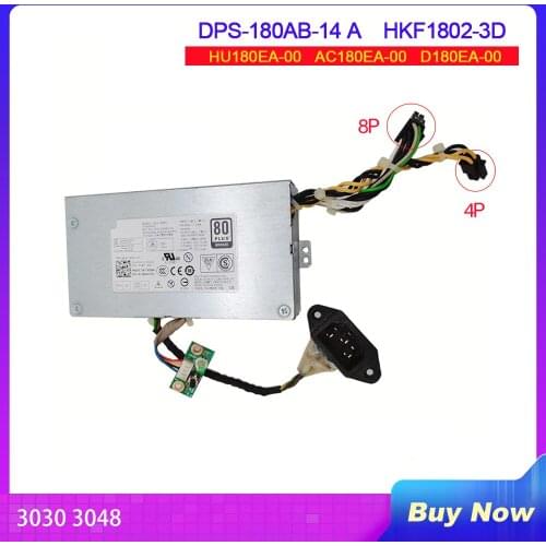 Power Supply for Dell 3030 3048 DPS-180AB-14 A HU180EA-00 AC180EA-00 D180EA-00 HKF1802-3D 2Y4D5 APD002 0R50PV 08WJ7H