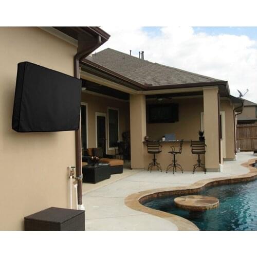 Outdoor Garden Patio TV Suncreen Covering Waterproof Television Flat Screen Tv Case 22'' To 70