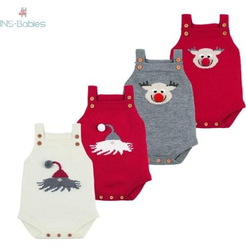 Baby Jumpsuit Summer Cotton Clothes Childrens Clothing Boys Bodysuit Newborn Girls Casual Dress Knitting Suspenders Suit Outfit