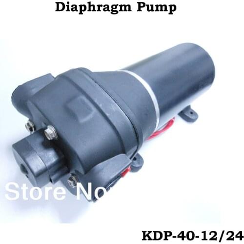 SURFLO KDP-40 DC 12V electric high pressure self-priming water pump 40psi cutoff 17L/min for Yacht / RV/Caravan water system