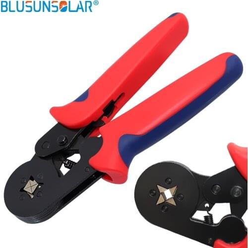 HSC8 6-6 Mini-type Self-adjustable Crimping Plier,0.25-6.0mm2(24-10 AWG) Terminals Crimping Tools