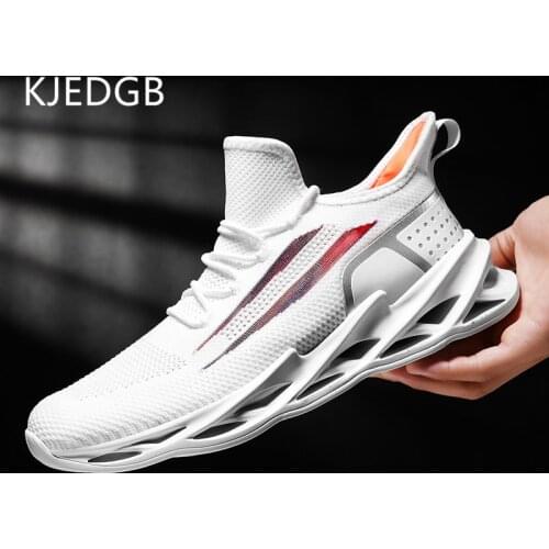 KJEDGB 2020 Brand New Lightweight Comfortable Mens Casual Shoes Summer Twist Platform Sneakers Breathable Fashion Male Shoes