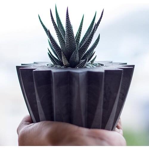 Mini Cement Candlestick Flowerpot Mold For Succulent Plants Concrete Planter Silicone Molds DIY Candle Holder Home Decoration