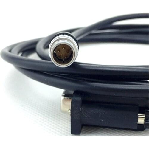NEW Download Cable RS-232 Data Cable for Leica TPS800 TPS400 TPS300 total Stations 5PIN GEV102 CABLE