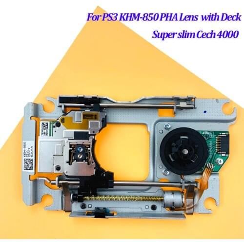 Original Laser Lens KEM-850PHA With Deck Mechanism KEM-850AAA KEM-850PHA Replacement For PS3 for Playstation 3 Drive lens