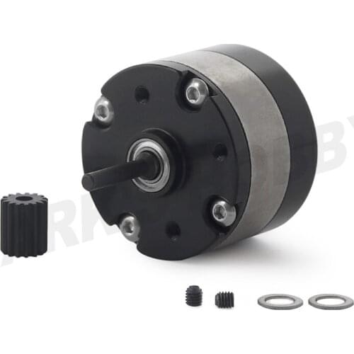 RC Car Metal 1:3 Ratio Reducer Planetary Gearbox Transmission Box for 1/10 RC Crawler Axial SCX10 Motor Parts