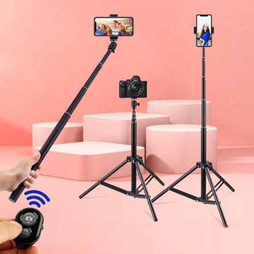 Professional Tripod for Mobile Phone Cellphone Camera Stand Mount Teipode Tripie with Phone Holder for Gopro Photography Selfie