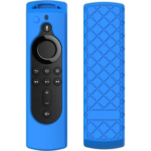 For Amazon Fire TV Stick 4K TV Stick Remote Control Silicone Case Soft Durable Non-slip Case Protective Cover Skin Accessories