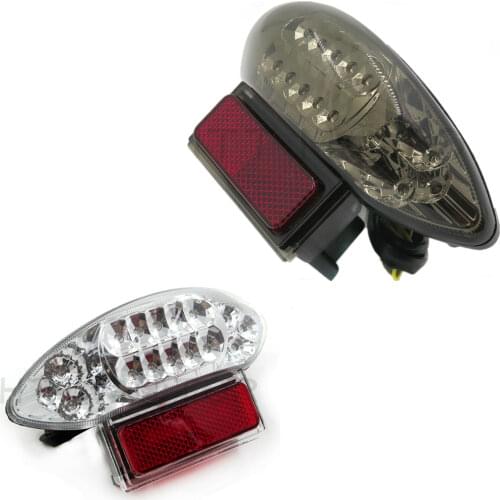Free Shipping LED Tail Light for Suzuki GSX1300R Hayabusa Katana GSX 600 GSX600F 750 GSX750F Smoke Aftermarket Motorcycle Parts