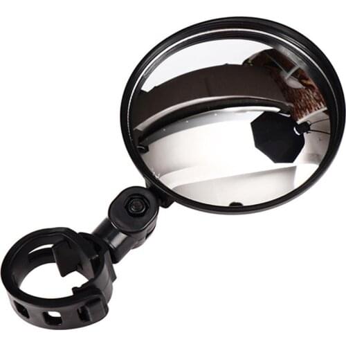 Bicycle Rearview Mirrors Wide-angle Convex Mirror Cycling Rearview Mirrors MTB Rearview Mirrors Silicone Handle Rearview Mirror