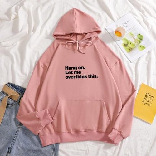 Letter Print Hoodies Plus Size Punk Feminino Women Cotton Sweatshirts Long Sleeve Hoodie Hiphop Sweatshirt Soft Unisex Clothes