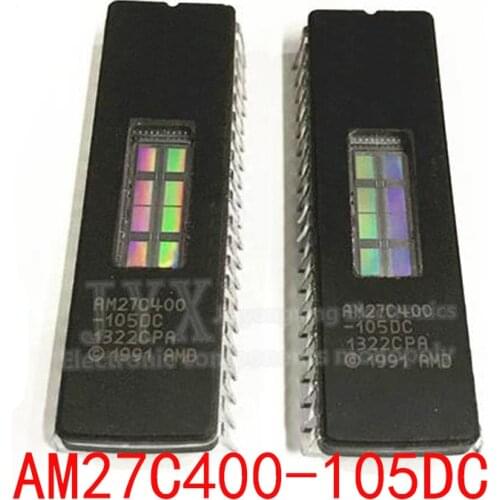 1pcs/lot AM27C400-150DC AM27C400-120DC AM27C400-105DC AM27C400-95DC AM27C400 27C400 CDIP AM27C400-150 CDIP-40