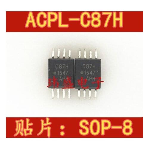 10pcs ACPL-C87H-500E C870 SOP8 ACPL-C87H