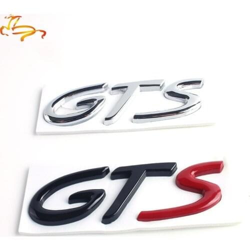 1X 3D Metal GTS Emblem Badge Car Sticker