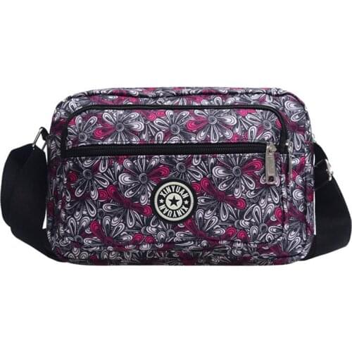 2021 Manufacturers Ladies Shoulder Bags Womens Canvas Crossbody Bags New Middle-aged and Elderly Nylon Cloth Messenger Bag