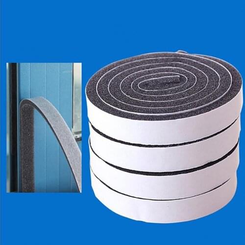 4Pcs Door Window Gap Self-adhesive Tape Dust-proof Wind-proof Sealing Sticker