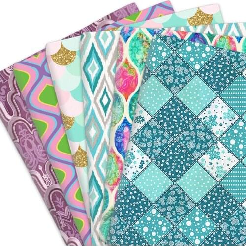 50*145cm Plaid Grid 100% Pure Cotton Or Polyester Cotton Material Patchwork Sewing Quilting Fabrics Quilt Needlework DIY Cloth