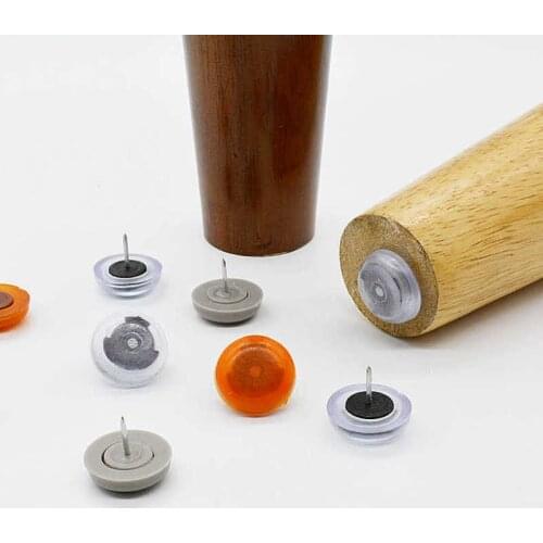 8pcs Rubber Transparent Non-slip Chair Leg Caps Feet Pads Sofa Foot Covers Floor Furniture Chair leg Legs Protector Pad