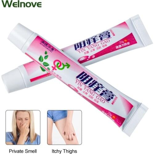 20g Vulva Anti Inflammation Cream Armpit Intimate Antibacterial Eczema Dermatitis Deodorant Herbal Medical Plaster Private Care