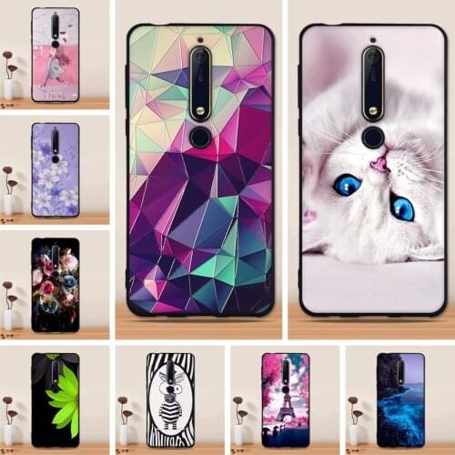 Case For Nokia 6 2018 Case Siliocne back Cover For Nokia 6 2018 Cover Funda TPU Cover Coque For Coque Nokia 6 2018 Phone Case