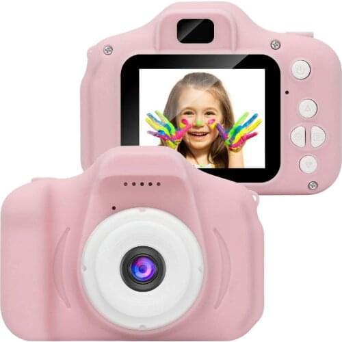 Kids Digital Video Camera Mini Rechargeable Children Camera Shockproof 8MP HD Toddler Cameras Child Camcorder