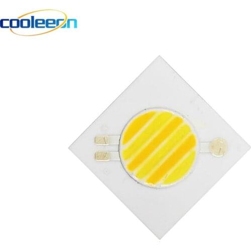 22x22mm Ceramic Base Bicolor COB LED Chip 10W 12W 36V CRI 90 RA Warm Cool White Double Color COB for LED Spotlight Downlight