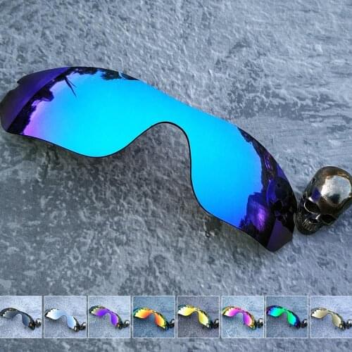 Firtox Polycarbonate Replacement Lenses for-Oakley RadarLock Edge OO9183 Sunglass Frame -Multiple Colors (Lens Only)