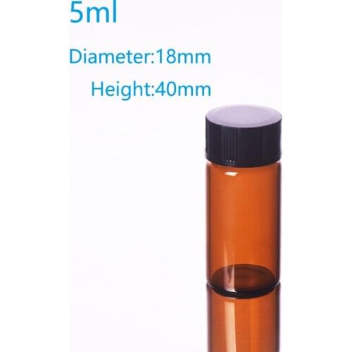 10pcs Brown sample bottle,Capacity 5ml,lyophilized,vials,bacteria,freeze-dried,cillin,strain bottles