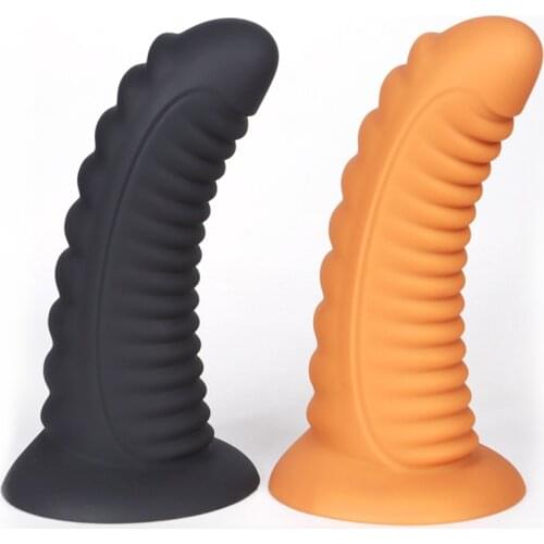 Soft Realistic Dildo Anal Sex-toys Masturbator for Women Silicone Dildos Suction Cup Butt Plug Anus Sex Toys Vagina Stimulator
