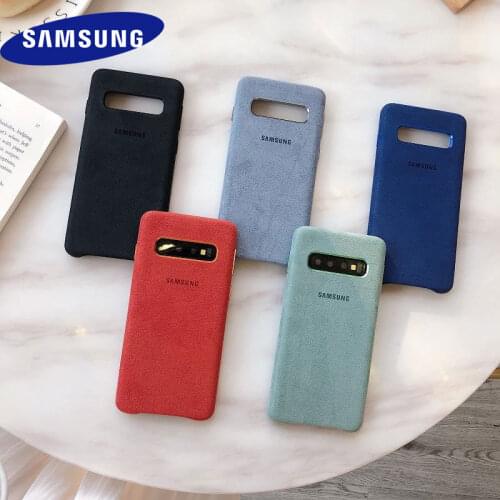 Samsung Galaxy S10 Alcantara Original Genuine Suede Protective Case，For S8 Plus S9 plus S10 E Plus S20 S21 Plus Ultra Cover