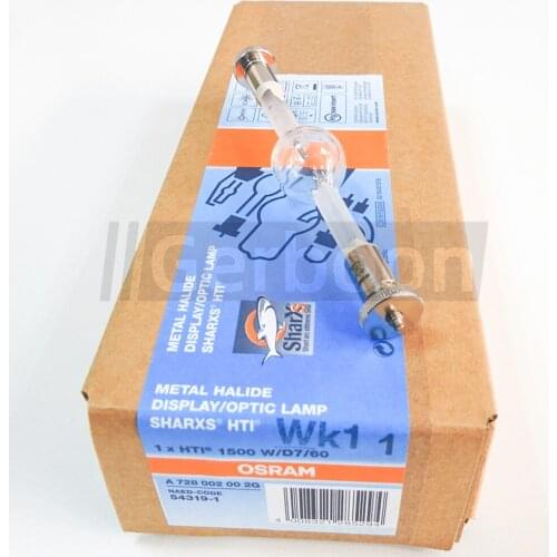 SHARXS HTI 1500W 1500W/D7/60 54319-1 145000lm 6000k Stage Moving Head Halogen Metal Halide Lamp Bulb