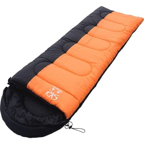 Shengyuan outdoor winter thickened sleeping bag envelope type can be spliced winter camping sleeping bag necessary