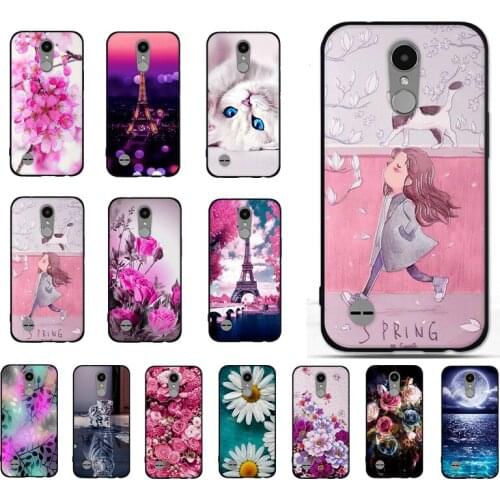 For LG K10 2017 Case Silicone Soft TPU Fundas For LG LV5 Cover Coque For LG K10 2017 M250N M250 Phone Cases for LG K10 2017 LV5
