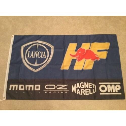 3x5ft Lancia HF flag Large Indoor Outdoor Flag custom hobby banner flag