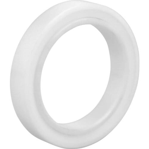 1Pcs 6806-2RS ZrO2 Zirconia Ball Bearing Sealed Full Ceramic Bearing White 30x42x7mm for Demagnetization Device Precision Instru