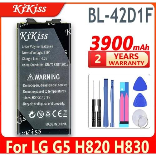 High Capacity 3900mAh BL-42D1F Battery for LG G5 VS987 US992 H820 H840 H850 H830 H831 H868 F700S F700K H960 H860N LS992