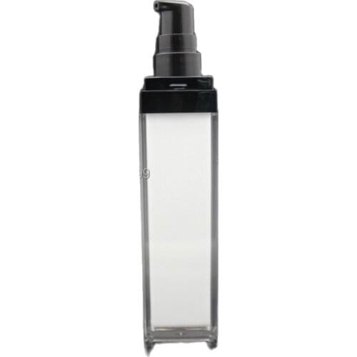 Acrylic Lotion Pump Bottle 140ml Empty Black Cover Emulsion Pump Bottle 100ml Empty Eye Cream Jar Acrylic Cream Jar 50g 10pcs