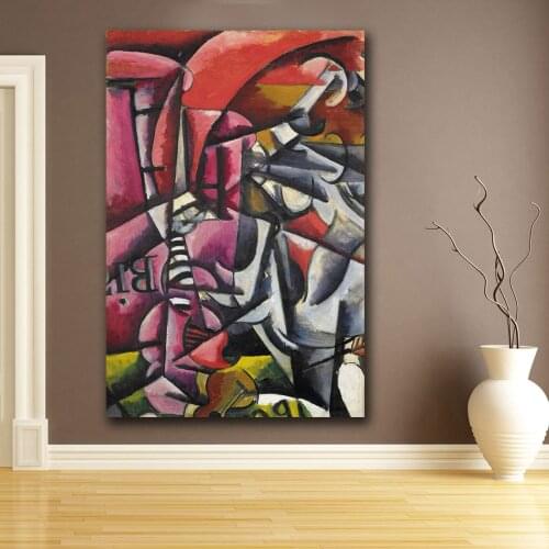 Large Painting Liubov Popova Untitled Canvas Painting For Living Room Home Decor Oil Painting On Canvas Wall Painting No Frame