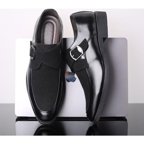 2020 Brand Fashion Loafer Luxury Men Wedding Party Shoes Designer Male Flat Shoes Comfortable Soft Formal Dress Banquet Shoes