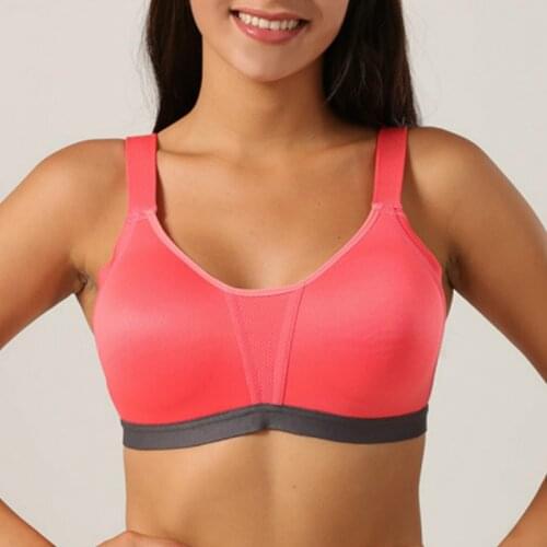 Women Sports Bra Seamless Sponge Pushup Wireless Thin Cup Shock-Proof Fitness Bra Bracier De Mujer Push Up Plus Size Lingere