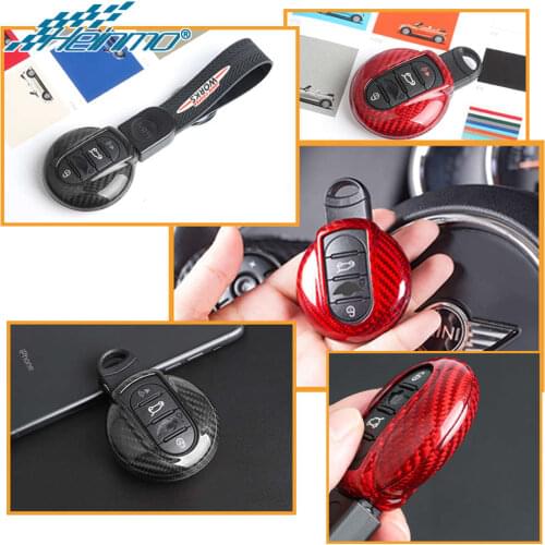 For MINI Cooper F54 F55 F56 F57 F60 Car Key Chain/Rope & Case Cover Styling Decoration For MINI Countryman Clubman Accessories