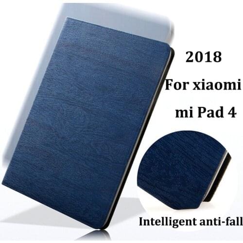 For Xiaomi MiPad 4 Case Cover Bark PU Leather + PC design Ultra Thin Tablet Stand Holder for Xiaomi MI Pad 4 Pad4 shell fundas