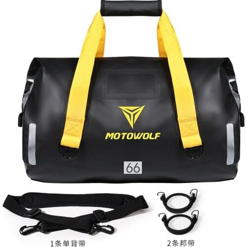Motorcycle Waterproof Bags Tail Bags Back Seat Bags Travel Bag Luggage Rear Seat Bag Pack 40L 66L 90L Universal For BMW HONDA