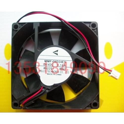 NEW MELCO frequency 2lines MMF-08D24ES-RN2 0.16A cooling fan